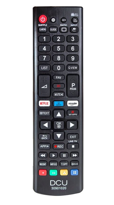 Mando A Distancia Para Cama Ajustable Structures PCU-RF3022 - Modelo TEB104D2, Infrarrojo, Color Gris